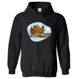 Sikh Gurdwara Golden Temple Amritsar Punjab Print Unisex Unisex Kids & Adult Pullover Hoodie									